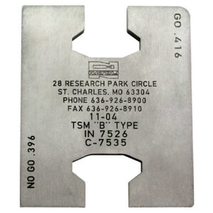 Head Gauge Go/No-Go Domed 533/328 45-Station Turret