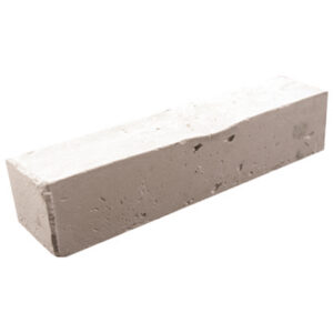 White Fine Rouge Bar 9½ x 2 x 2" (241.3 x 50.8 x 50.8 mm)