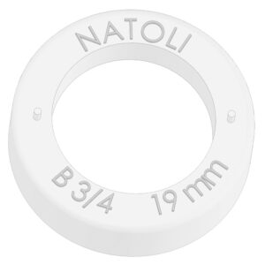Barrel-Style Dust Cup (Original Polymer) "D" White