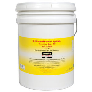 H-1 General Purpose Synthetic Machine Gear Oil 5 gallon (18.9 L) Drum with Pull-Out Spout