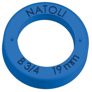 Barrel-Style Dust Cup (Original Silicone) "D" Blue